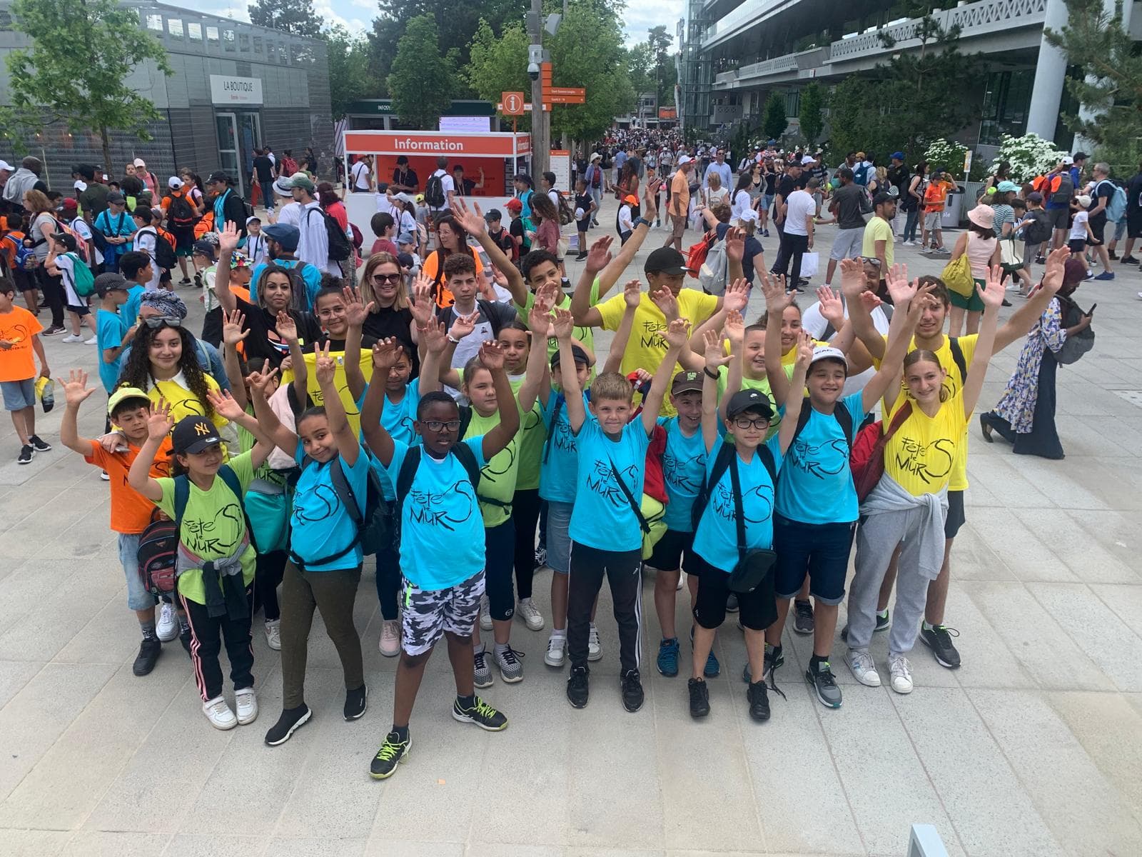 Animation sportive Fête le Mur